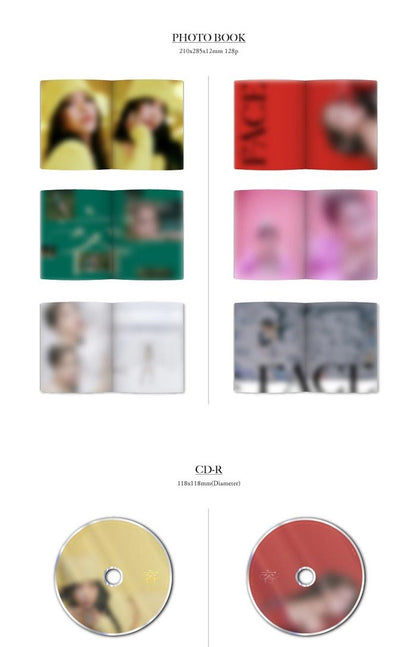 Solar Mini Album Vol. 1 - 容 : FACE (Random)