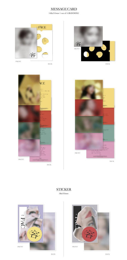 Solar Mini Album Vol. 1 - 容 : FACE (Random)