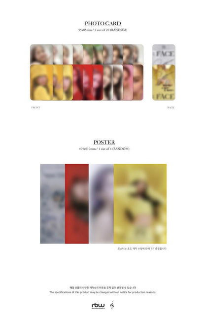 Solar Mini Album Vol. 1 - 容 : FACE (Random)