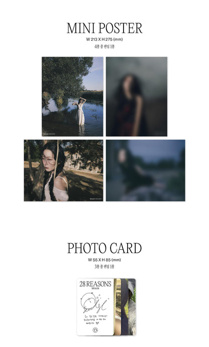 SEULGI Mini Album Vol. 1 - 28 Reasons (Photo Book Ver.) (Random)