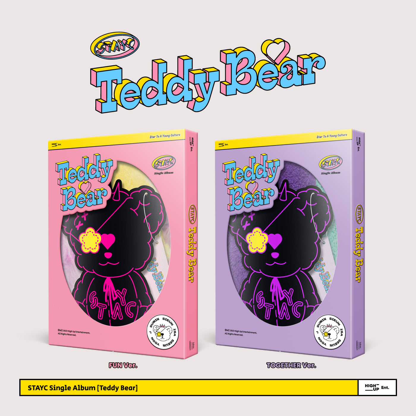 STAYC Single Album Vol. 4 - Teddy Bear (Random)