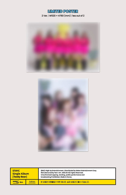 STAYC Single Album Vol. 4 - Teddy Bear (Random)
