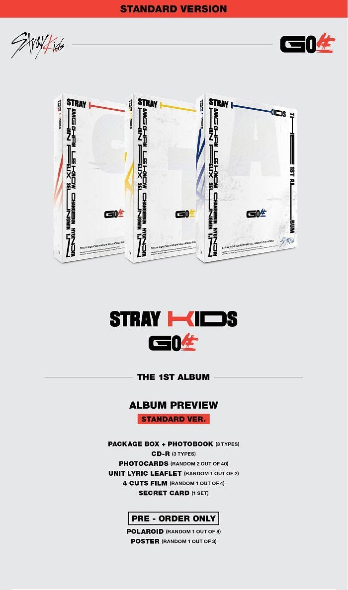 [PRE-OWNED] Stray Kids Album Vol. 1 - GO生 (Standard Ver.)
