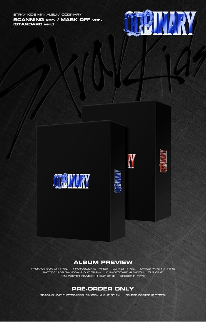 Stray Kids Mini Album - ODDINARY (Standard Ver.) (Random)