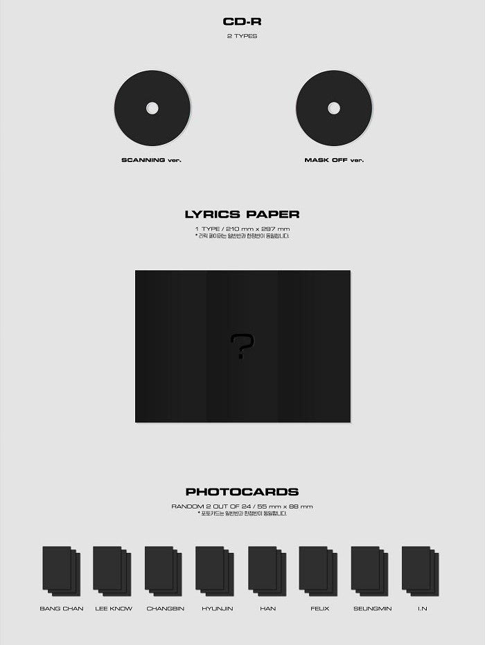 Stray Kids Mini Album - ODDINARY (Standard Ver.) (Random)