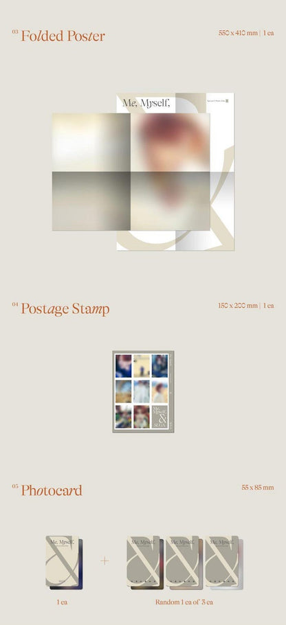 SUGA - Special 8 Photo-Folio [Me, Myself and SUGA ‘Wholly or Whole me’]