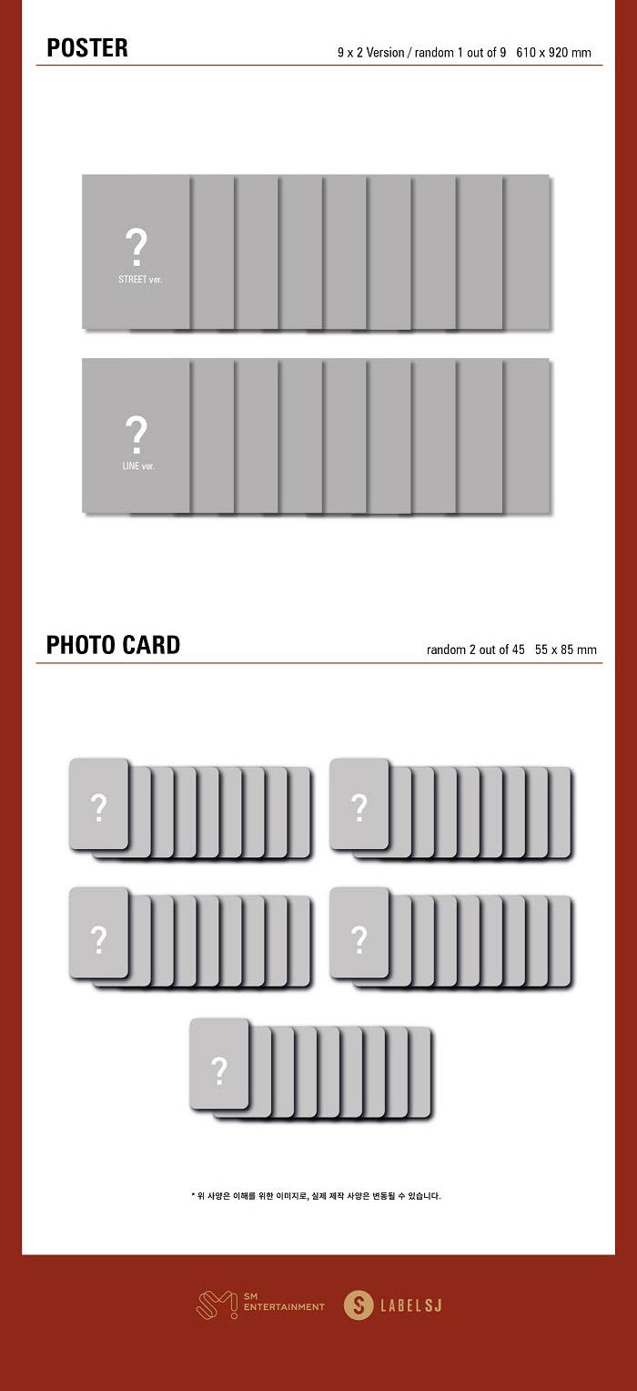 Super Junior Album Vol. 11 - The Road : Keep on Going (Random)