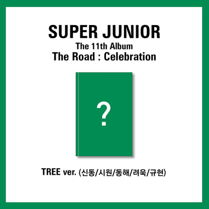 Super Junior Album Vol. 11 (Vol.2) - The Road  Celebration (Random.)
