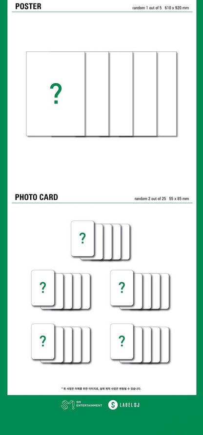 Super Junior Album Vol. 11 (Vol.2) - The Road  Celebration (Random.)