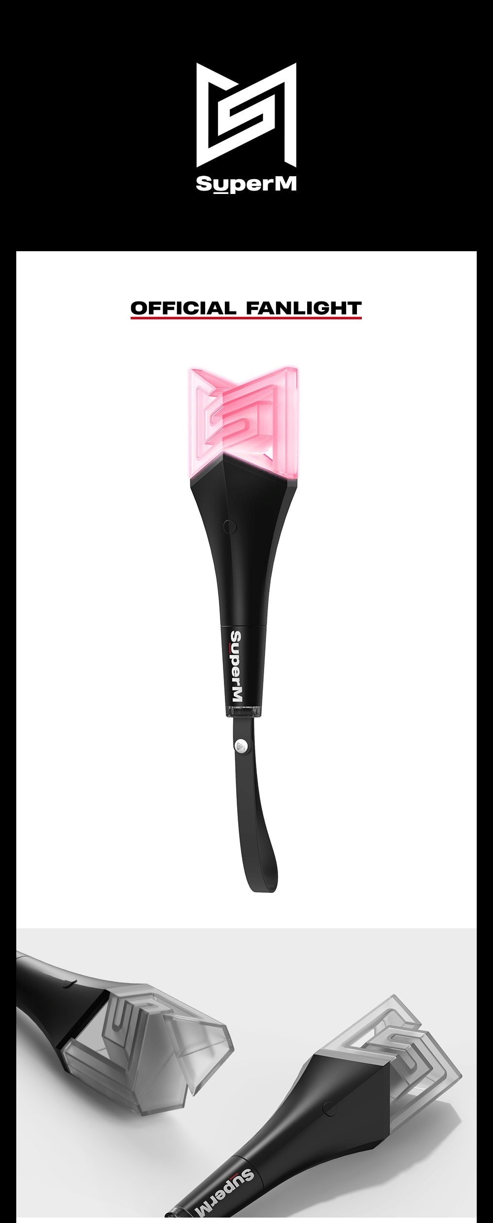 SuperM OFFICIAL FANLIGHT (LIGHT STICK)