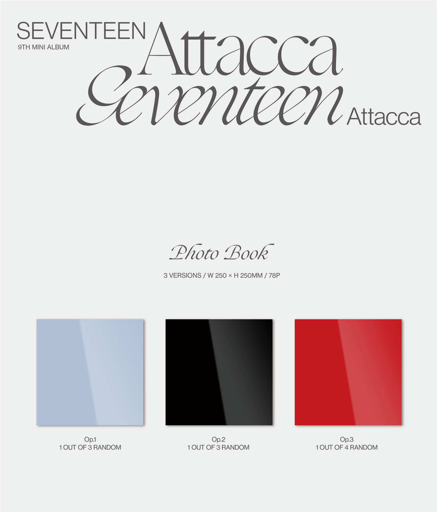 [PRE-OWNED] Seventeen Mini Album Vol. 9 - Attacca