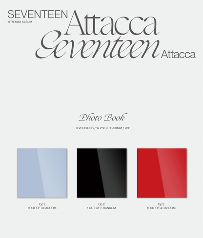 Seventeen Mini Album Vol. 9 - Attacca (Random)