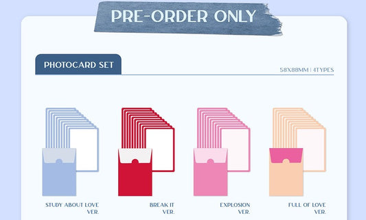 Twice Album Vol. 3 - Formula of Love [O+T=<3] Official POB Photocard Set (Random)