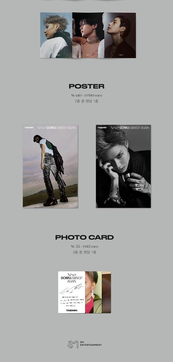 Taemin (SHINee) Album Vol. 3 - Never Gonna Dance Again (Extended Ver.)