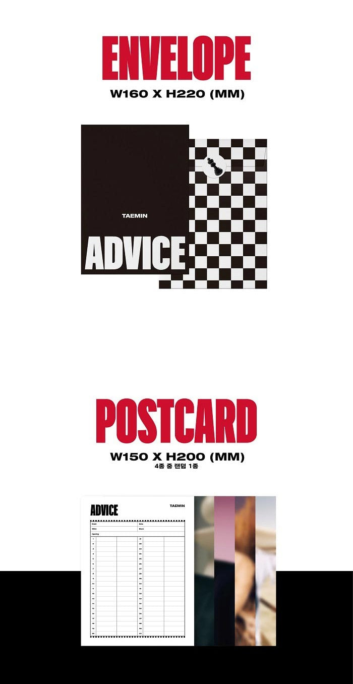 Taemin (SHINee) Mini Album Vol. 3 - Advice