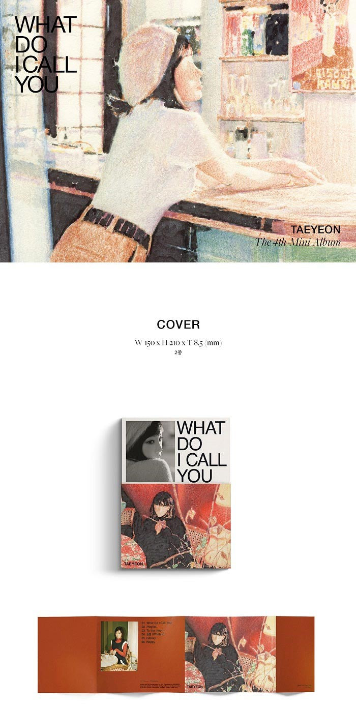 TAEYEON Mini Album Vol. 4 - What Do I Call You (Random)