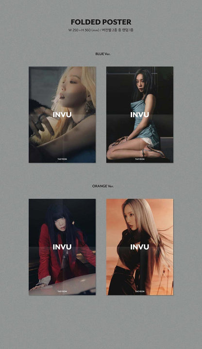 TAEYEON Album Vol. 3 - INVU (Random)