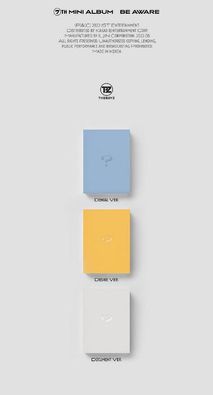 THE BOYZ Mini Album Vol. 7 - BE AWARE (Random)