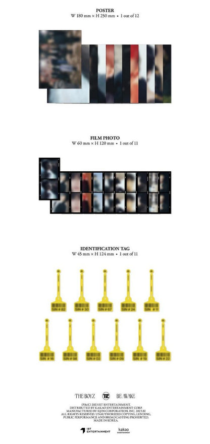 THE BOYZ Mini Album Vol. 8 - BE AWAKE (Random)
