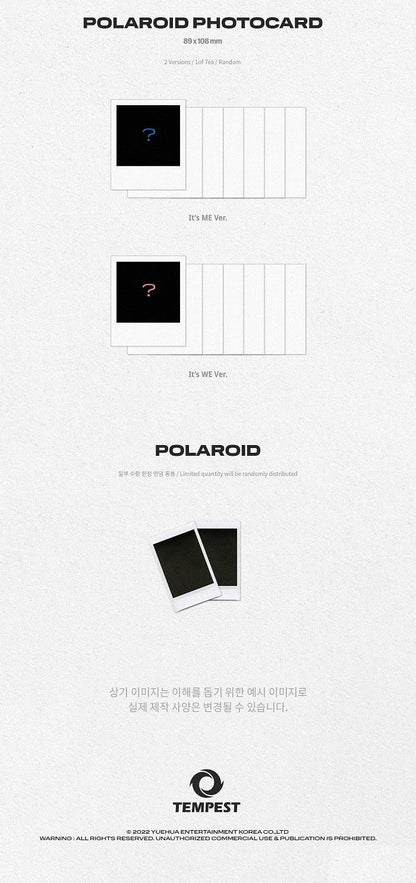 TEMPEST Mini Album Vol. 1 - It’s ME, It's WE (Random)