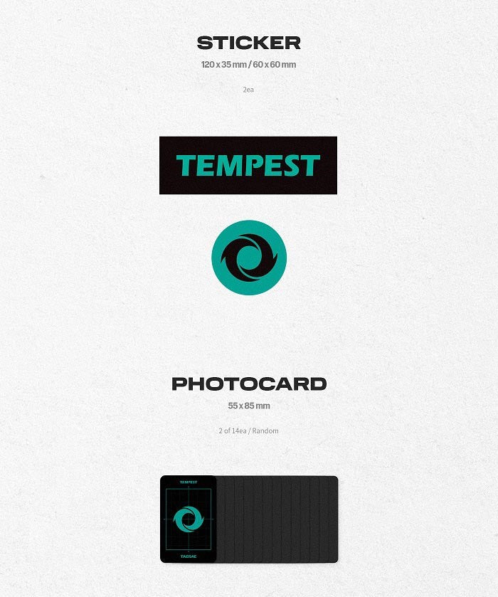 TEMPEST Mini Album Vol. 1 - It’s ME, It's WE (Digipack Ver.)