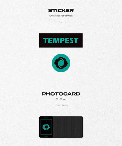 TEMPEST Mini Album Vol. 1 - It’s ME, It's WE (Digipack Ver.)