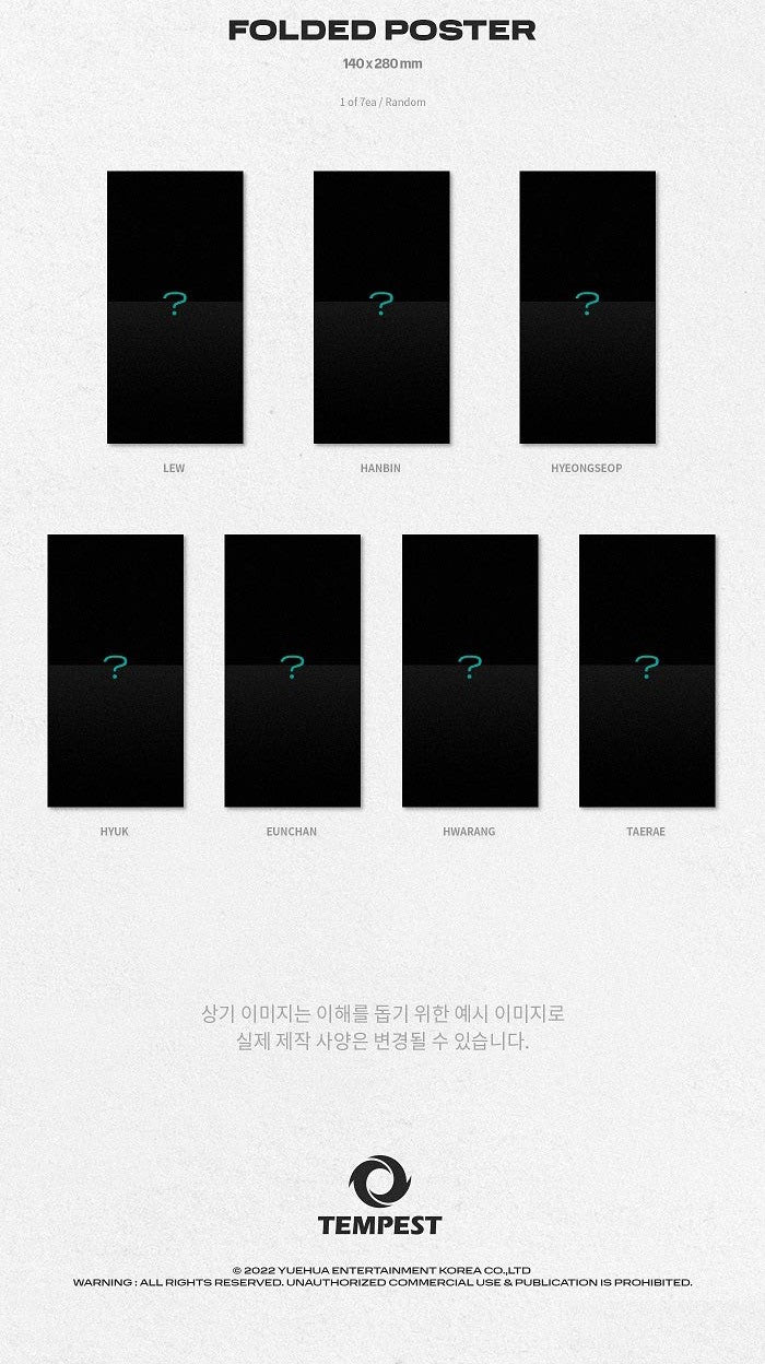TEMPEST Mini Album Vol. 1 - It’s ME, It's WE (Digipack Ver.)