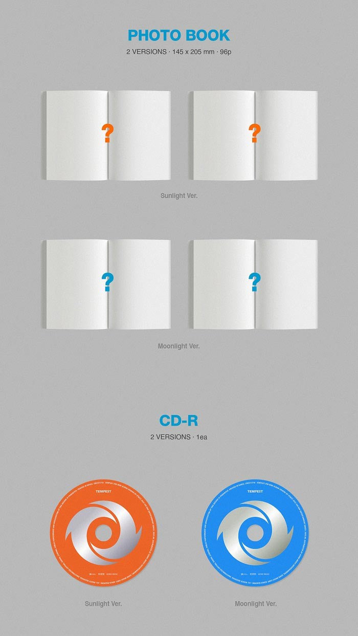 TEMPEST Mini Album Vol. 2 - SHINING UP (Random)