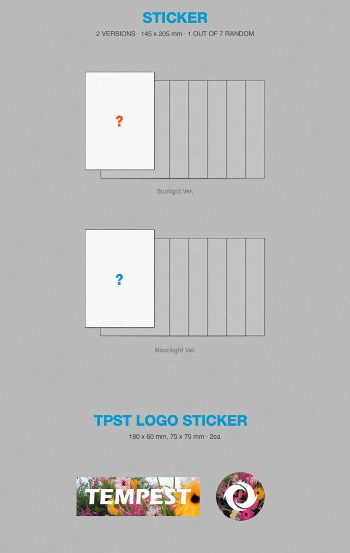 TEMPEST Mini Album Vol. 2 - SHINING UP (Random)