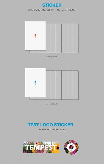 TEMPEST Mini Album Vol. 2 - SHINING UP (Random)