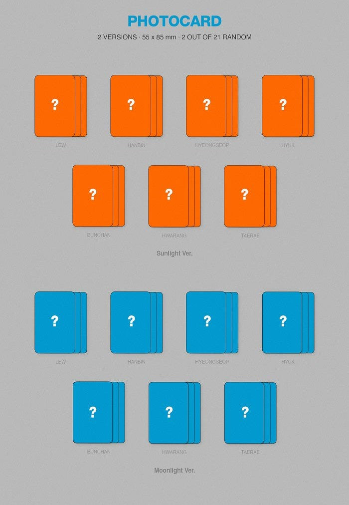 TEMPEST Mini Album Vol. 2 - SHINING UP (Random)