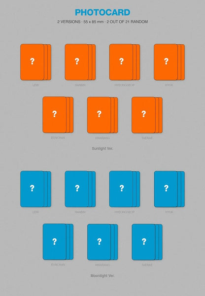 TEMPEST Mini Album Vol. 2 - SHINING UP (Random)