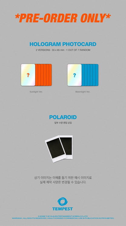 TEMPEST Mini Album Vol. 2 - SHINING UP (Random)