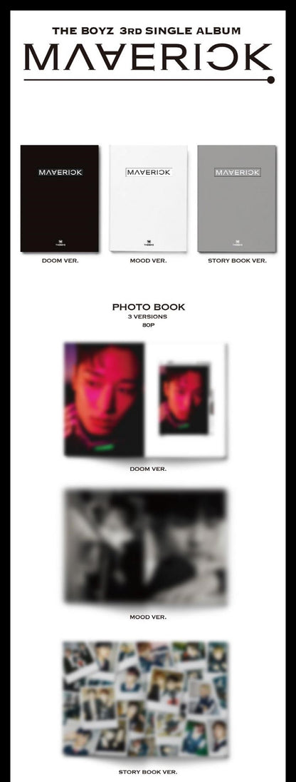 [PRE-OWNED] THE BOYZ Single Album Vol. 3 - MAVERICK