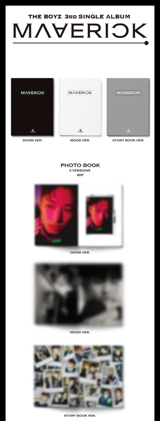 [PRE-OWNED] THE BOYZ Single Album Vol. 3 - MAVERICK