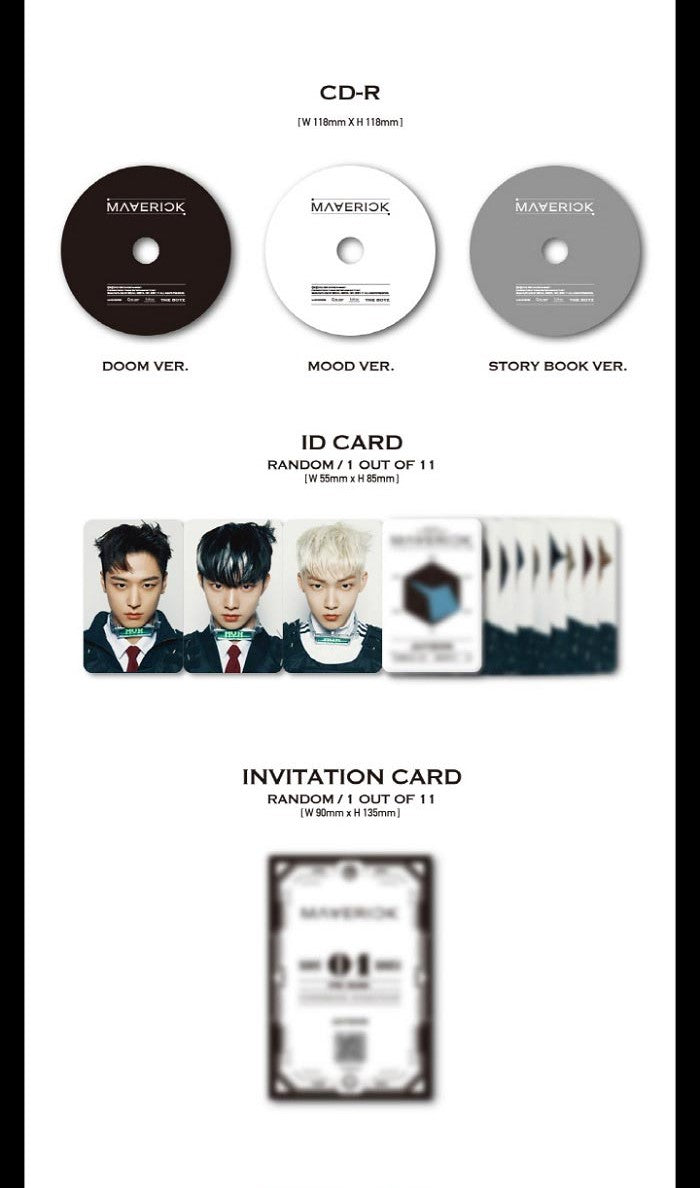 [PRE-OWNED] THE BOYZ Single Album Vol. 3 - MAVERICK
