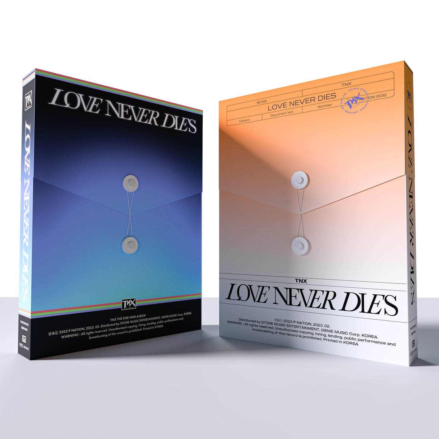 TNX Mini Album Vol. 2 - LOVE NEVER DIES (Random)