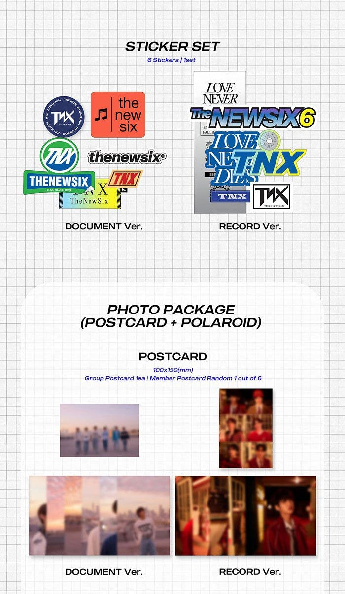 TNX Mini Album Vol. 2 - LOVE NEVER DIES (Random)