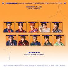 Load image into Gallery viewer, TREASURE Mini Album Vol. 2 - THE SECOND STEP : CHAPTER TWO] (DIGIPACK Ver.)
