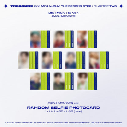 TREASURE Mini Album Vol. 2 - THE SECOND STEP : CHAPTER TWO] (DIGIPACK Ver.)