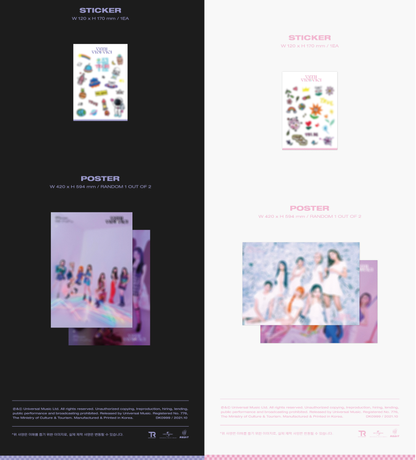 TRI.BE Mini Album Vol. 1 - VENI VIDI VICI (Random)