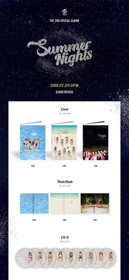 Twice Special Album Vol. 2 - Summer Nights (Random)