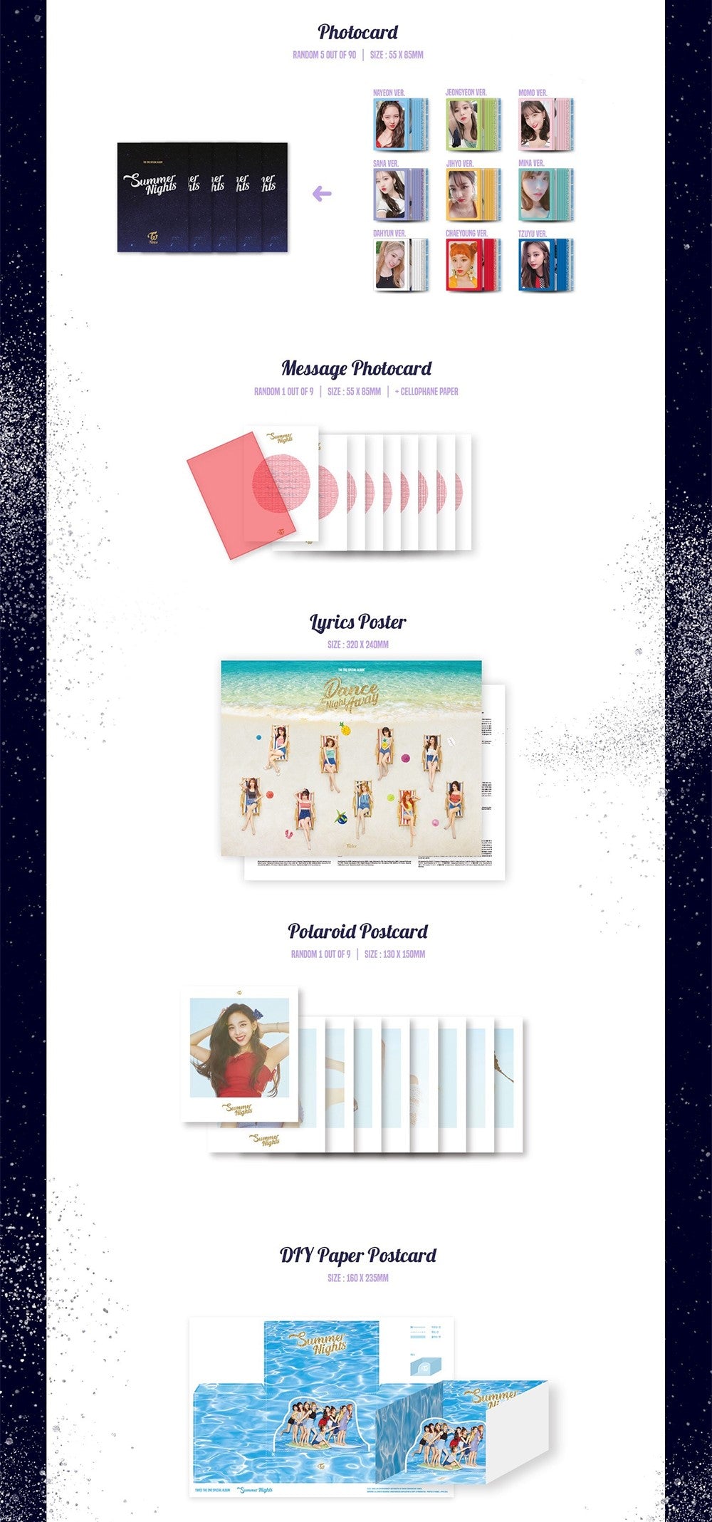 Twice Special Album Vol. 2 - Summer Nights (Random)