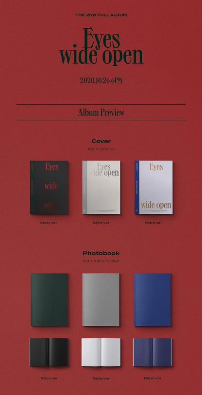 Twice Mini Album Vol.2 - Eyes wide open (Random)