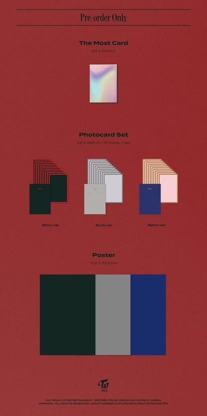 Twice Mini Album Vol.2 - Eyes wide open (Random)