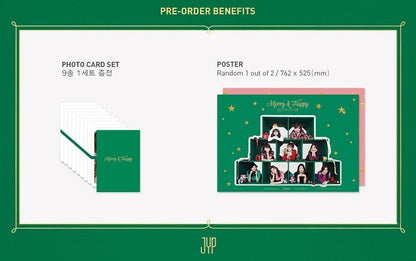 Twice Vol. 1 (Repackage) - Merry & Happy (Random)﻿