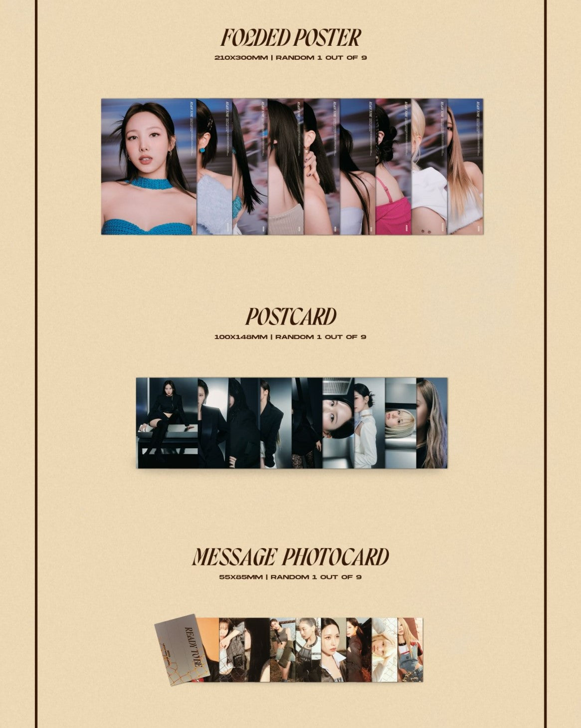 Twice Mini Album Vol. 12 - READY TO BE (Random)