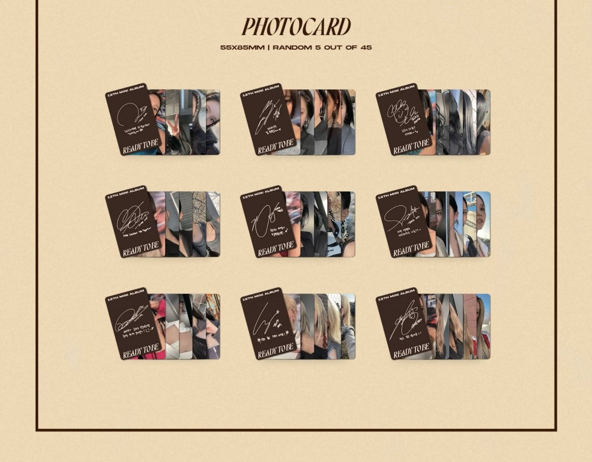 Twice Mini Album Vol. 12 - READY TO BE (Random)