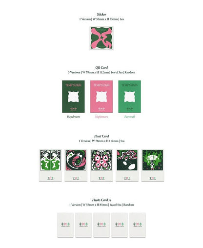 TXT - THE NAME CHAPTER : TEMPTATION (Weverse Albums Ver.)