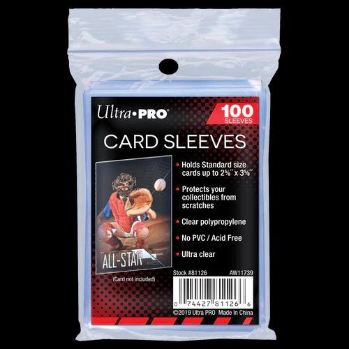 Ultra-Pro 100 pack Soft Trading Card Penny Sleeves